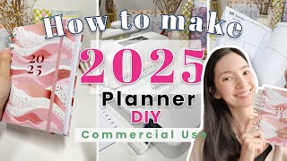 DIY 2025 Planner  Tutorial [upl. by Kristos]