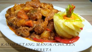 KALDERETANG MANOK  KALDERETANG MANOK RECIPE  CHICKEN RECIPE  PAANO MAGLUTO NG KALDERETANG MANOK [upl. by Dobb]