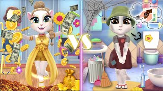 My Talking Angela 2 animation cartoon shorts [upl. by Notserc]