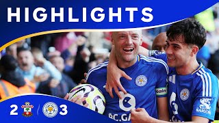 CRAZIEST COMEBACK EVER 🤩  Southampton 2 Leicester City 3 [upl. by Herwick]