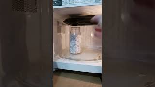 Regenerate Drierite desiccant in microwave [upl. by Neb]