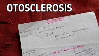 OTOSCLEROSIS  ENT [upl. by Gibrian503]