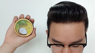 Swiss OPar Kokos Haarwachs Coconut Hair Wax Review [upl. by Markos]