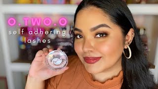 OTWOO Self Adhering Lashes Review  No Glue Needed  Jay Gurbuxani [upl. by Drice]