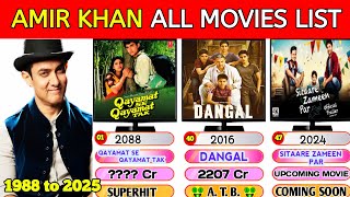 Amir Khan Movie  Amir Khan Movie List  Amir Khan All Hit And Flop Movie List 1988 to 2024 amir [upl. by Rachel]