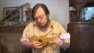 Banjo Scottische  Favilla Maple Ukulele [upl. by Noswad]