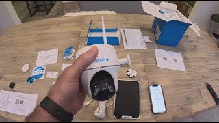 Reolink Argus PT Camera  Unboxing Set Up and Use [upl. by Meedan]