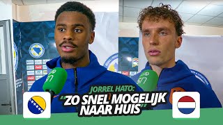 Balende Oranjeinternationals leggen vinger op de zere plek  SN Mixed Zone [upl. by Enomad]