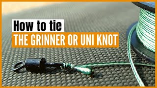 How to tie the grinner knot great braid to swivel knot [upl. by Oremoh]