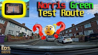 Norris Green Test Route 2024  Sat Nav  Liverpool Driving Test Full Test Route Route Directions [upl. by Nemra265]