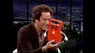 Albert Brooks and his electronic friend quotBuddyquot on The Tonight Show Starring Johnny Carson [upl. by Enirhtak]