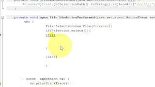 Java prog132 How to open a file with JTree structure in Netbeans Java [upl. by Berey530]