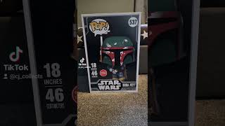 Boba Fett 18 inch Funko Pop Full video on My page [upl. by Aushoj289]