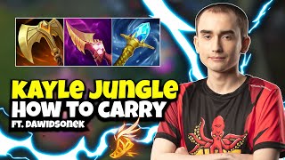 HOW this Pro Player is STOMPING CHALLENGER Elo with KAYLE JUNGLE [upl. by Kahl]