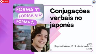 LIVE Conjugação verbal no japonês [upl. by Nosam]