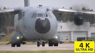 NATO Exercise Air Defender 23 Luftwaffe A400M C17 Globemaster III C130 Hercules US Air Force [upl. by Crispen]