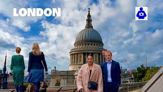 England London Walk 🇬🇧 ST PAUL’S CATHEDRAL to the oldest Catholic Church in UK  Walking tour [upl. by Dian]