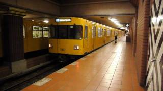 UBahn Berlin Bahnhof Zitadelle Spandau U7 1080p [upl. by Efinnej]