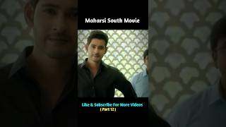 Part 12  Mahesh Babu 😎  Maharshi Movie Hindi Dubbed  southmovie explained [upl. by Tedmann]