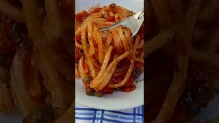 Troccoli pasta tipica pugliese alla pizzaiola una delizia da assaporare🍝💝🏠  puglia pasta [upl. by Philipines]