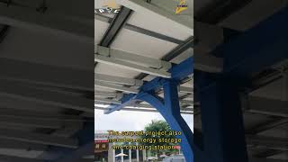 solar carportsolarenergy solarmountingsystem solarrackingsystem solarmountingparts solarsystem [upl. by Htelimay713]