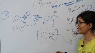 Reducing Reagent  LiAlH4  Cyclohexane questions  Chair form  organic chemistry [upl. by Barbe]