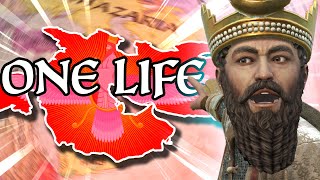 Reviving an EMPIRE in ONE LIFE CK3 Sassanid Challenge [upl. by Rakabuba]