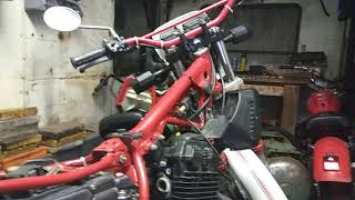 1987 yamaha xt350 [upl. by Hsan]