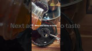 How To Make Elderberry Syrup health diyshorts [upl. by Schofield961]