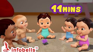 Veri Veri Gummadi PanduBaby play  Telugu Rhymes amp Kids Songs  Infobells telugurhymes babysongs [upl. by Cotsen623]