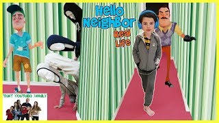 Hello Neighbor Real Life Mannequin Head People  That YouTub3 Family [upl. by Lazar]