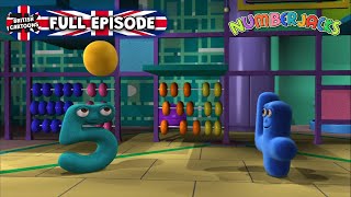 Out For The Count  Numberjacks  Full Episode  Season 1 Episode 19  ZeeKay British Cartoons [upl. by Morentz]