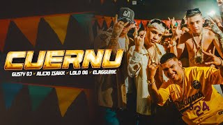 CUERNU  Gusty Dj Alejo Isakk Lolo OG Elaggume Video Oficial [upl. by Aikemehs]