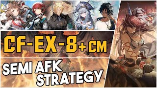 CFEX8  Challenge Mode  Torched Alight  Challenge  Semi AFK Strategy 【Arknights】 [upl. by Maida]