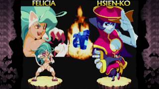 Night Warriors Darkstalkers Revenge Felicia [upl. by Ahsina]