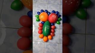 Beautiful HBD Colourful Balloon Satisfying Popping Reverse। Balloon pop asmr shorts। shorts asmr [upl. by Ellecrad]