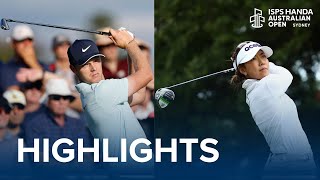 Round 1 highlights  2023 ISPS HANDA Australian Open [upl. by Annaig]