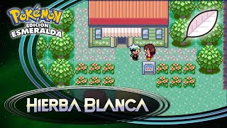 Cómo CONSEGUIR la HIERBA BLANCA en POKÉMON ESMERALDA 💥 GUÍA POKÉMON ESMERALDA [upl. by Reginauld395]