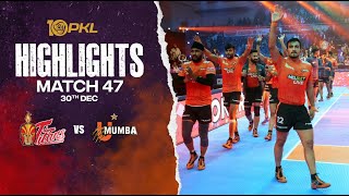 Match Highlights Telugu Titans vs U Mumba  December 30  PKL Season 10 [upl. by Eniamej795]