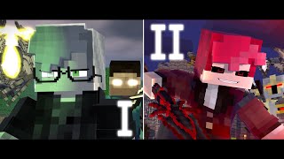 Heroes vs Invaders Pillar 1 and 2  Minecraft Animation [upl. by Evvy]