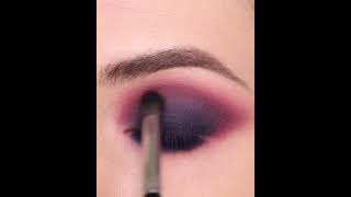 bordeaux smokey shimmer eye makeup tutorial eyemakeup eyeshadow makeuptutorial makeupinspo [upl. by Radnaxela]