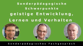 Die sonderpädagogische Schwerpunkte geistige Entwicklung Lernen und Verhalten ESE im Vergleich [upl. by Akselaw]