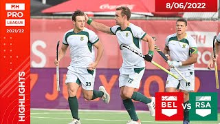 FIH Hockey Pro League Season 3 Balgium vs South Africa Men  Game 2  highlights [upl. by Roderigo455]