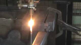 CNC Cutting Using Oxy Hydrogen Gas Generator [upl. by Anomar]