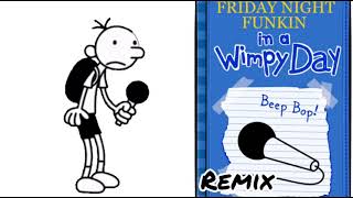 FNF VS WIMPY KIDIN A WIMPY DAYREMIX [upl. by Anielram]