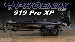 2022 Phoenix Boats 919 Pro XP Custom Color WALKTHROUGH [upl. by Ahcsim]