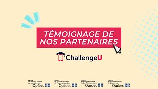 Témoignages des directions de centres FGA partenaires de ChallengeU [upl. by Hertha575]