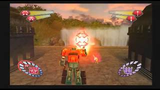 Transformers PS2 Cyclonus Boss Fight [upl. by Leavelle]