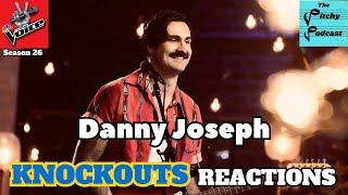 NBCs The Voice Season 26 Knockouts REACTIONS Danny Joseph [upl. by Aehsa108]