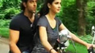 Katrina Kaif takes Hrithik for a ride [upl. by Genovera]